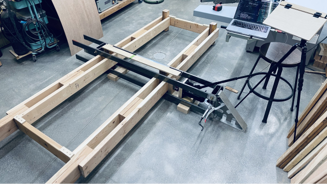 Load testing our prefabricated posts