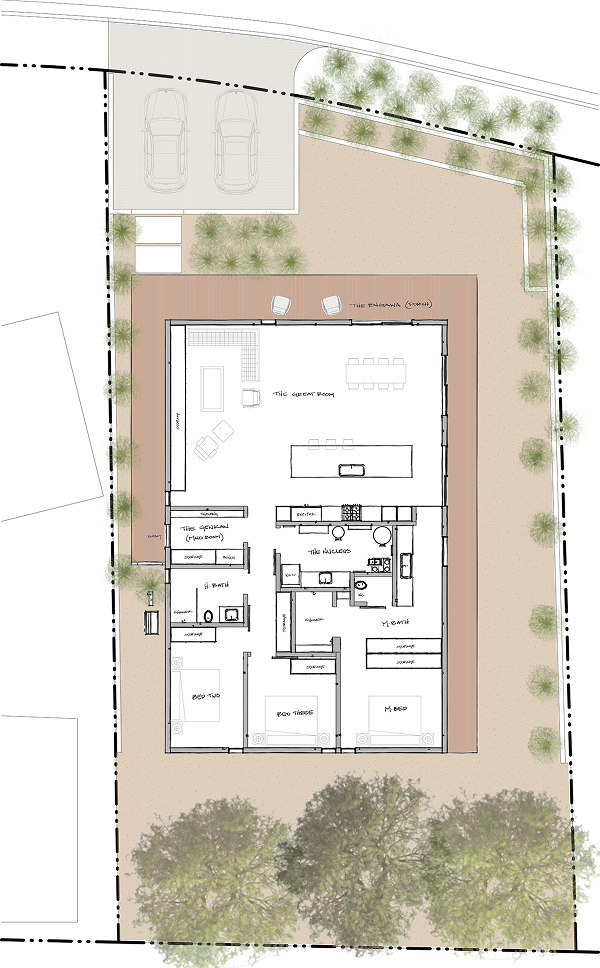 Site Plan of Sunny Home No.1